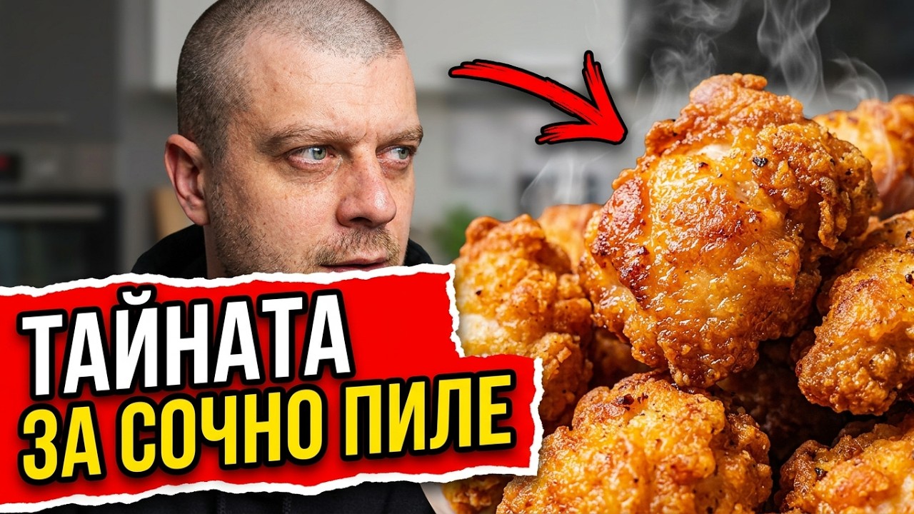 Тайната на сочни пилешки хапки