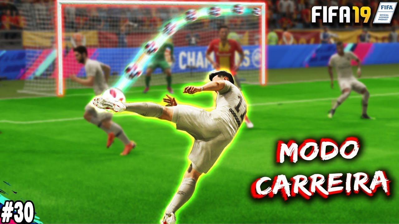 FIZ UM GOLAÇO INACREDITÁVEL PELO PSG ⚡⚽ FIFA 19 - CARREIRA JOGADOR #30