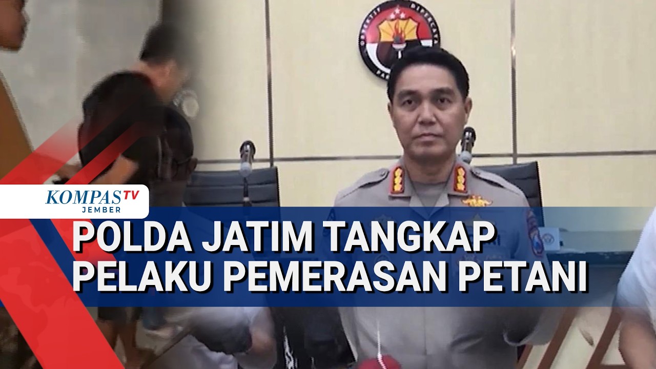 Polda Jatim Tangkap 3 Pelaku Pemerasan Petani di Pasuruan, Korban Rugi Hingga Rp80 Juta