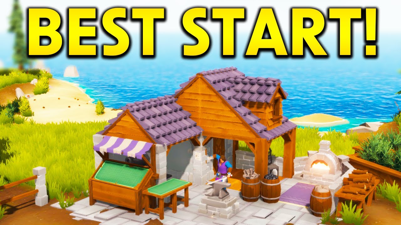 Len's Island - Beginner Guide Farming, Combat, Building!