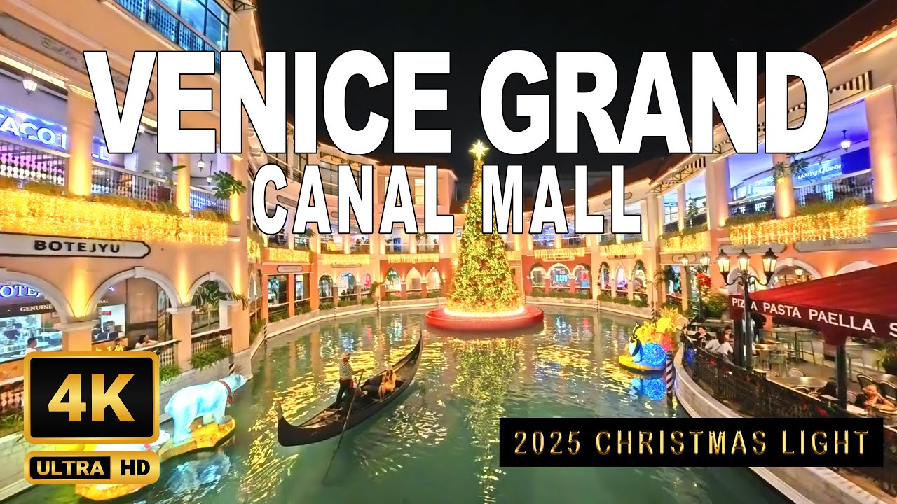 VENICE IN THE PHILIPPINES? Grand Canal Mall