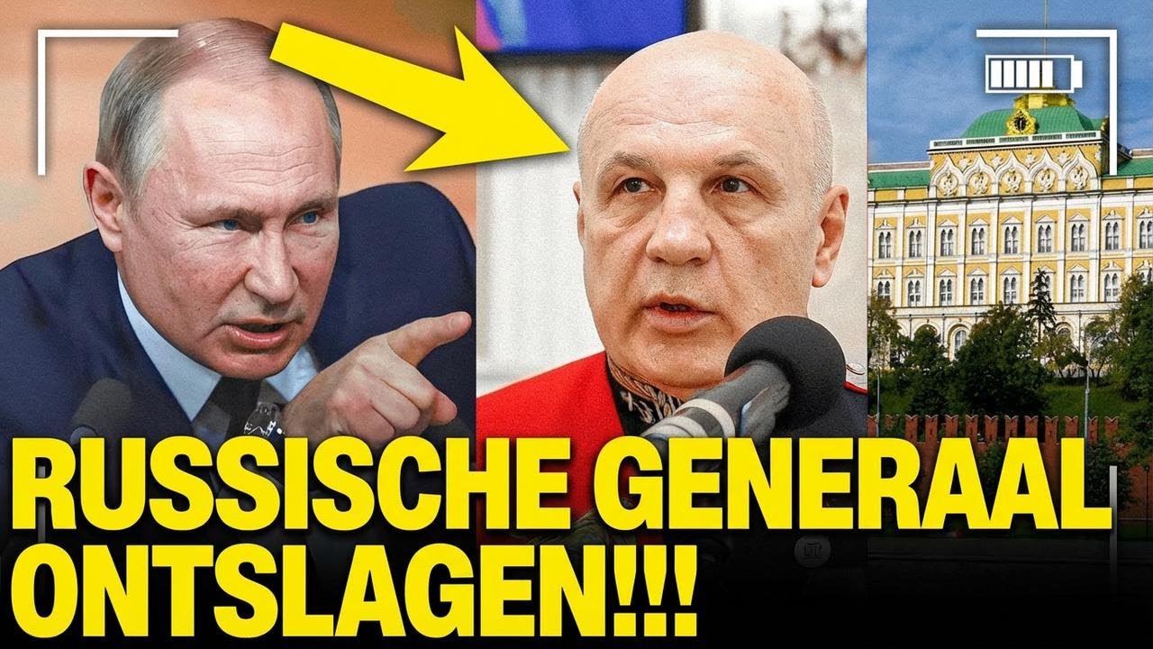 Poetin jaagt Russische generaal Kremlin uit