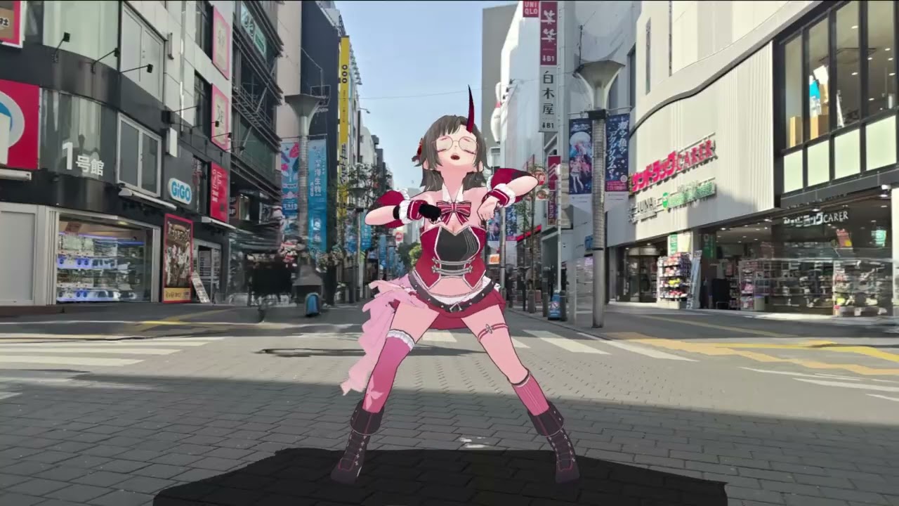 池袋でドーナツホール踊ってみた！