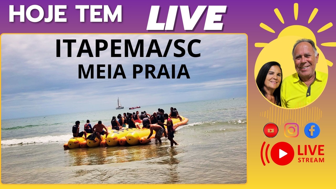 ITAPEMA /SC  MAIS  UMA AVENTURA /  QUEM SE CANDIDATA A NOS ACOMPANHAR ?  AO VIVO  =    900 HR