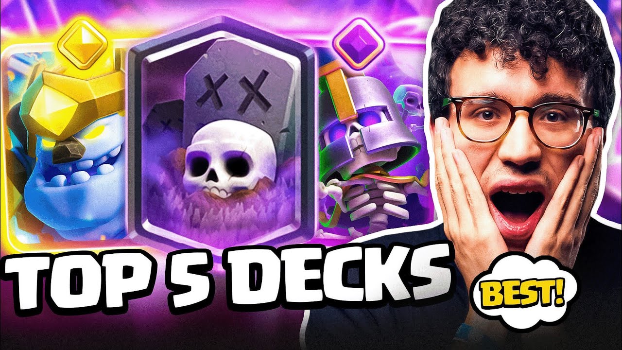 TOP 5 DECKS NUOVO META SU CLASH ROYALE! (GENNAIO 2026)