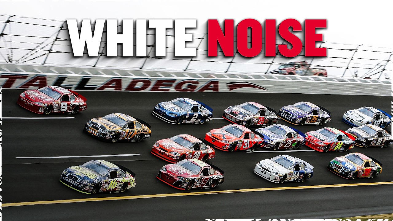 NASCAR White Noise: 1 Hour of Relaxing Gen 4 Flybys