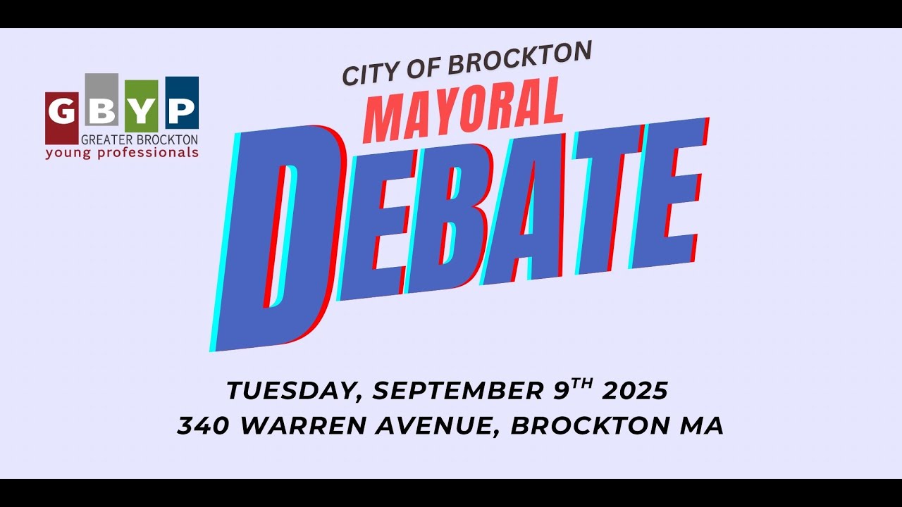 Greater Brockton Young Professionals City of Brockton Mayoral Debate 9-9-25