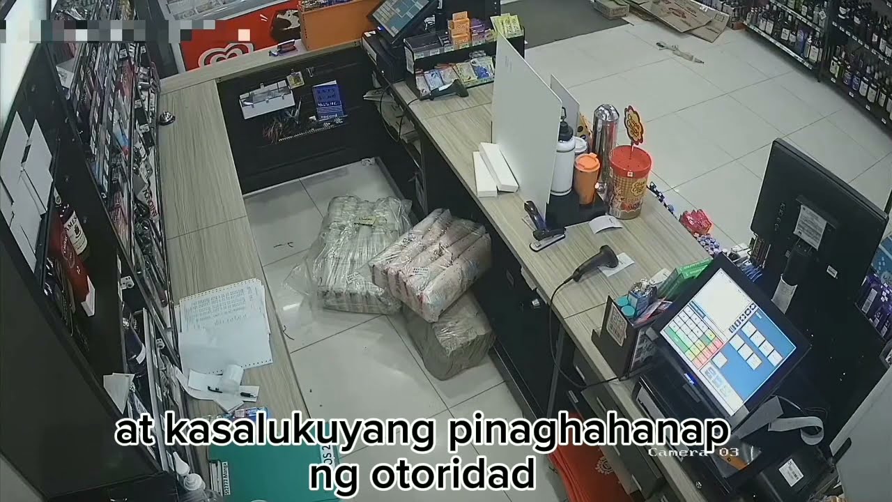 Look 👀 A CCTV Footage Of Holdup Incident at 7/11 this September 4 2023