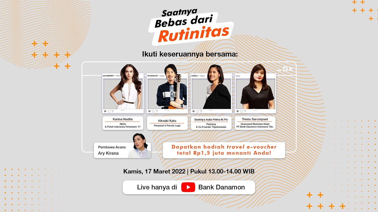 Saatnya Bebas Dari Rutinitas!