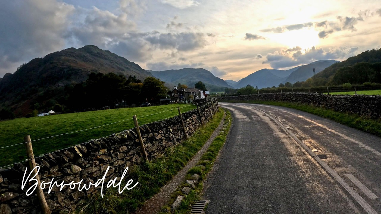 Epic Indoor Cycling Tour: Stunning Views of the Lake District from Newlands Pass