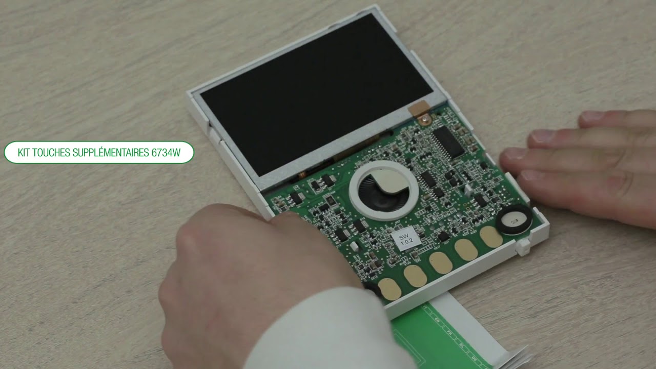 COMELIT IMMOTEC - KIT QUADRA 2 FILS : Installation et programmation de la fonction intercommunicante