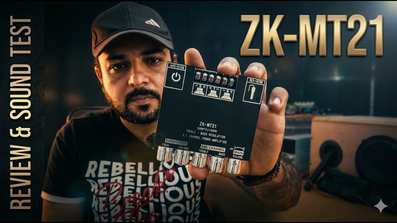 Best ZK-MT21 Review EVER! Cheapest 200W 2.1 Bluetooth Amplifier for Home Audio