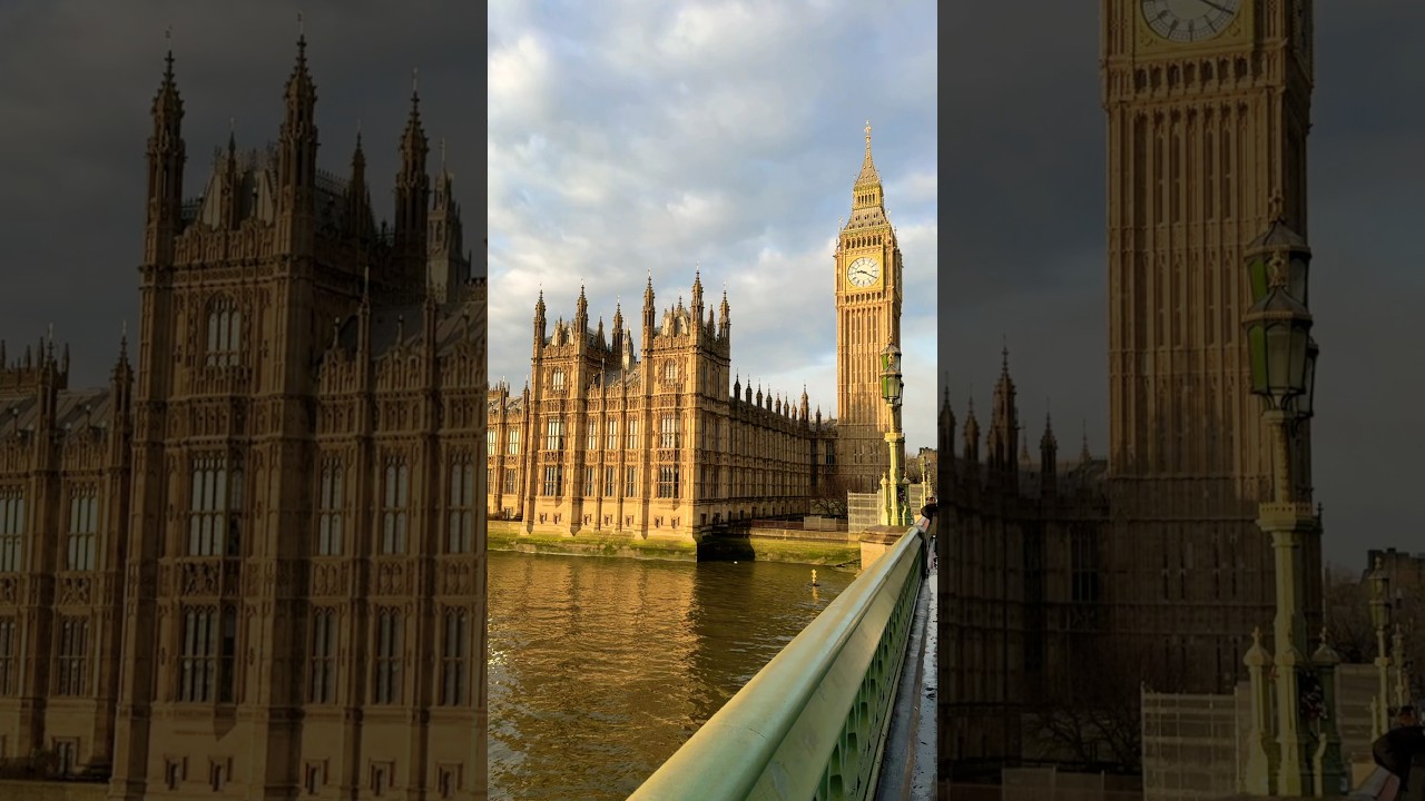 London&rsquo;s Most Famous View &ndash; Big Ben & Parliament 🇬🇧