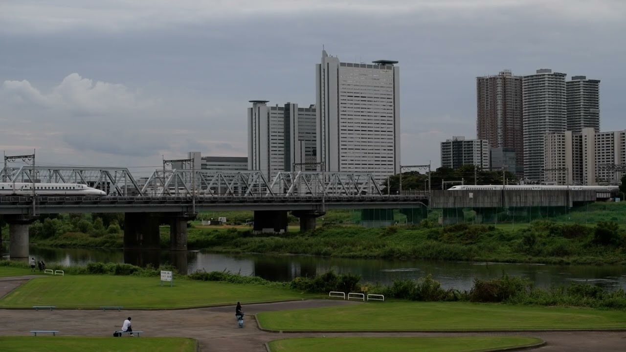 東海道新幹線・N700系・武蔵小杉　DSC 3902