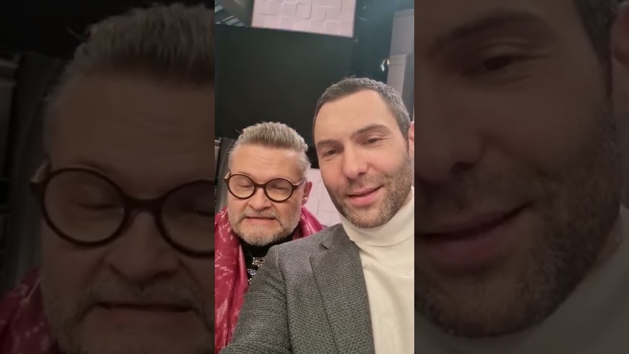 💥Евгений Кунгуров и Александр Васильев передают всем привет из студии Модного приговора
