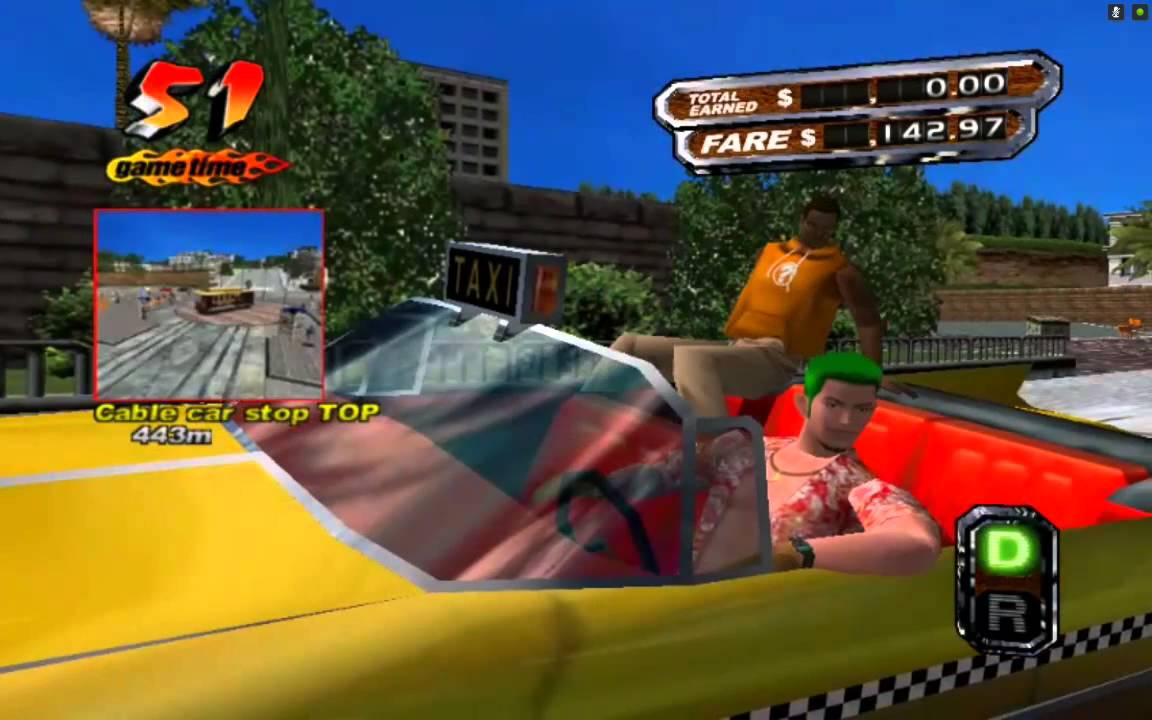 Crazy Taxi 3 Xbox Cloud on Nvidia Shield Tablet (Android)