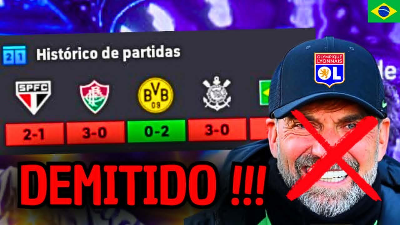 🔴CRISE ! KLOOP DEMITIDO NA RETA FINAL DA TEMPORADA (EFOOTBALL 2026 AO VIVO) !!!🔴