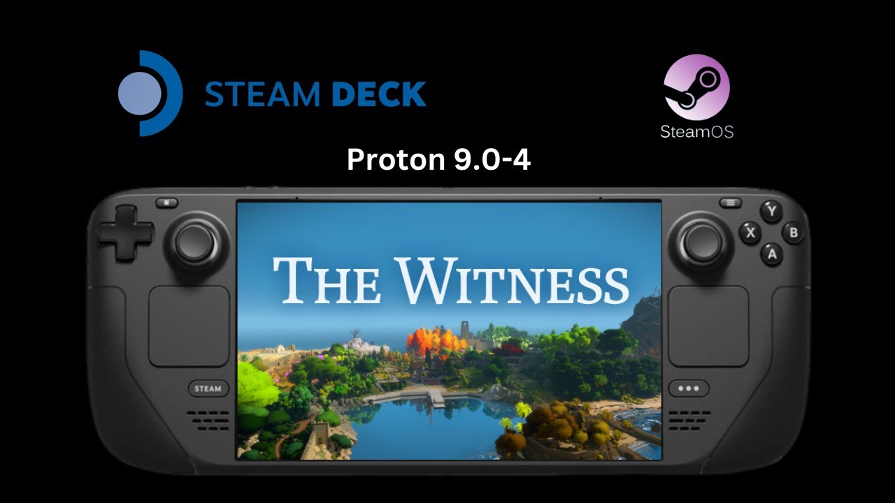 The Witness - Steam Deck Gameplay