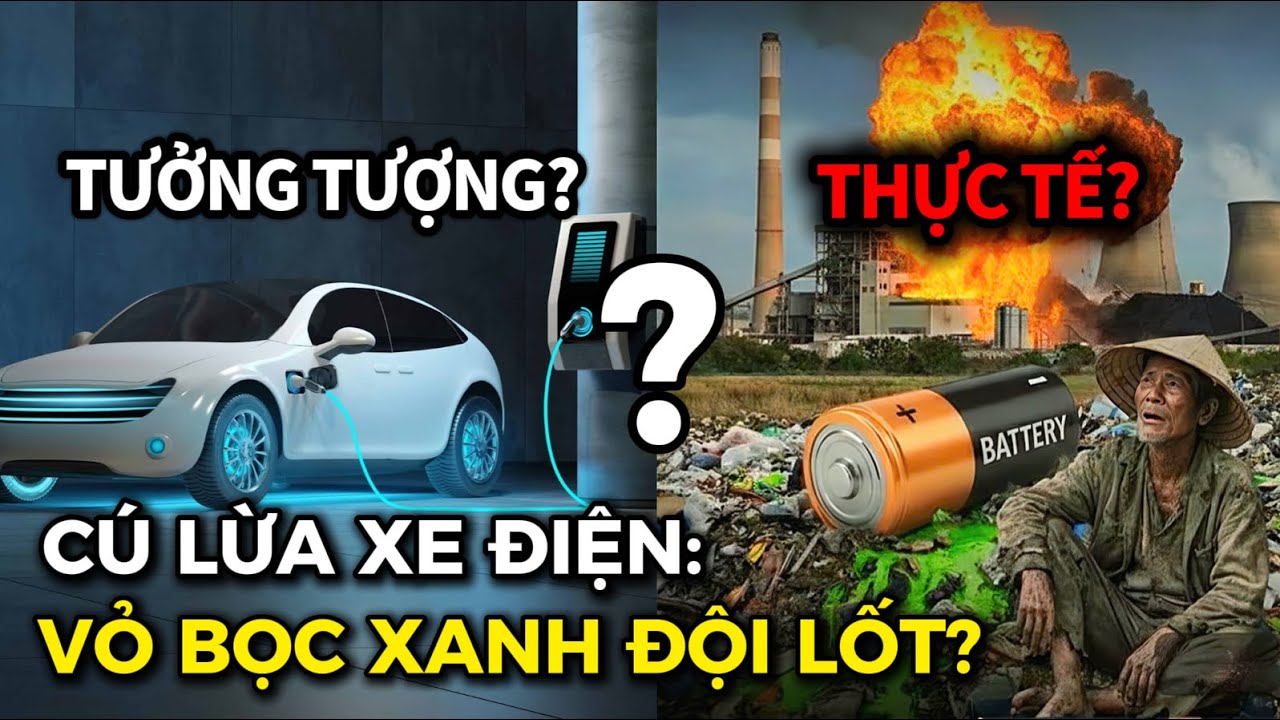 CÚ LỪA XE ĐIỆN: VỎ BỌC XANH ĐỘI LỐT?
