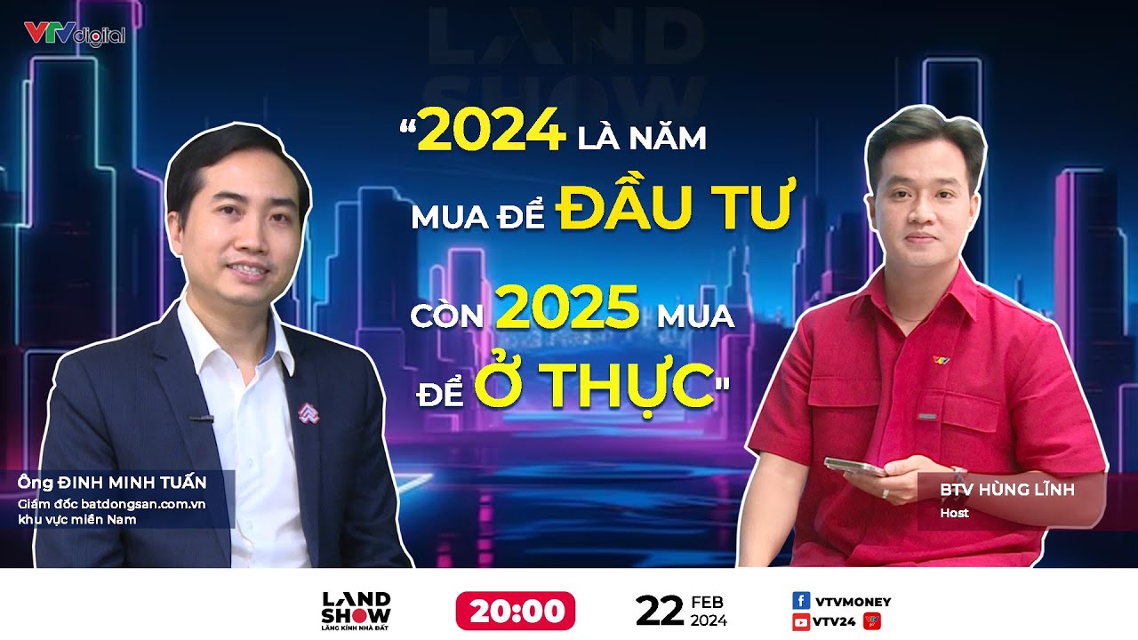 2024 là năm mua để đầu tư, còn 2025 là mua để ở thực | VTVMoney