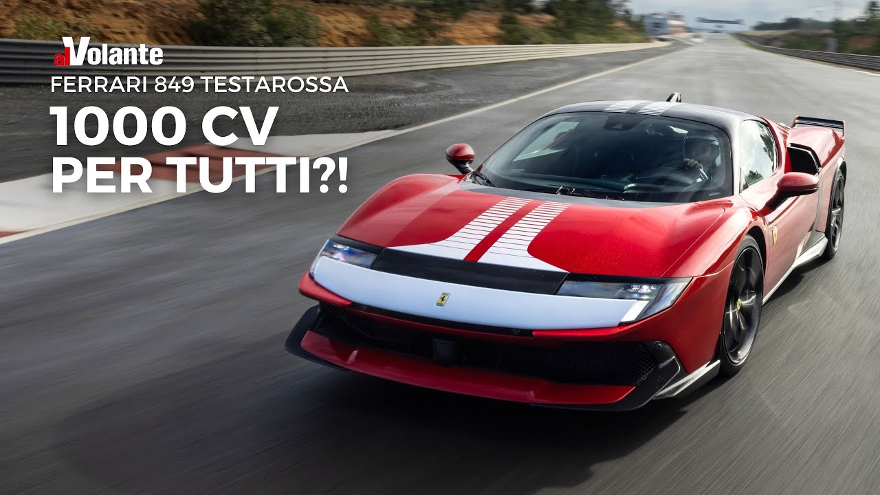Ecco perchè la Ferrari 849 Testarossa ti sorprenderà! • Test Drive