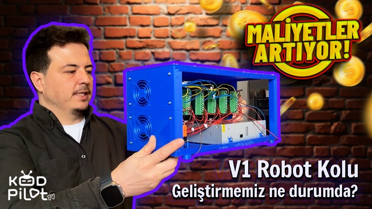 Maliyetler Artıyor! V1 Robot Kol Geliştirmemiz Ne Durumda? 🤖🚀