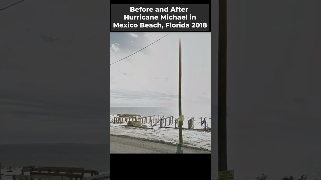 Before and After a Category 5 Hurricane with 150+ MPH winds 😟| Hurricane Michael