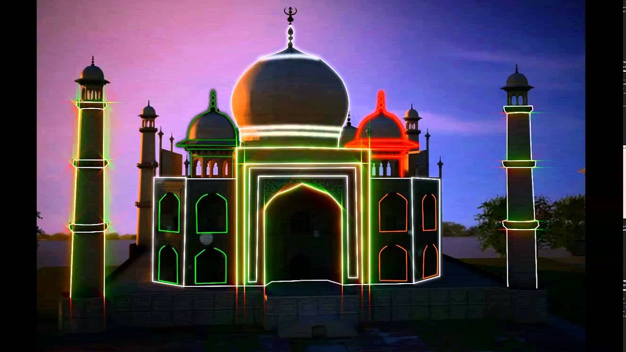 3d projection mapping on gateway of India Mumbai 15 August 2017, 9403345590