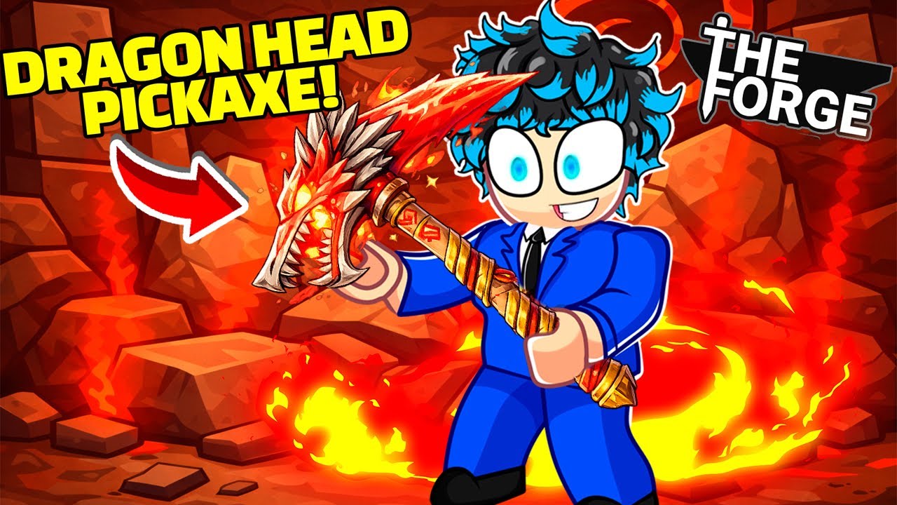 NEW Dragon Head Pickaxe! The Forge Update