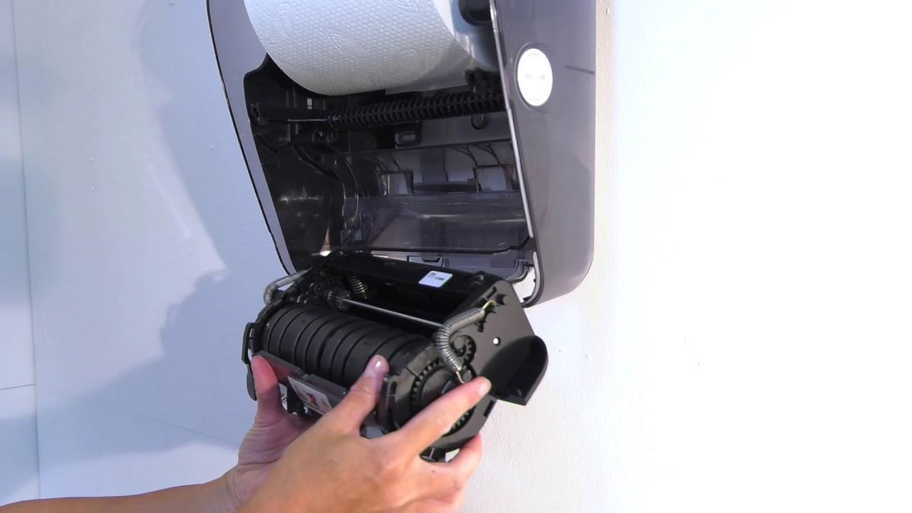 Katrin System Towel Dispenser Mechanism Change Tutorial video