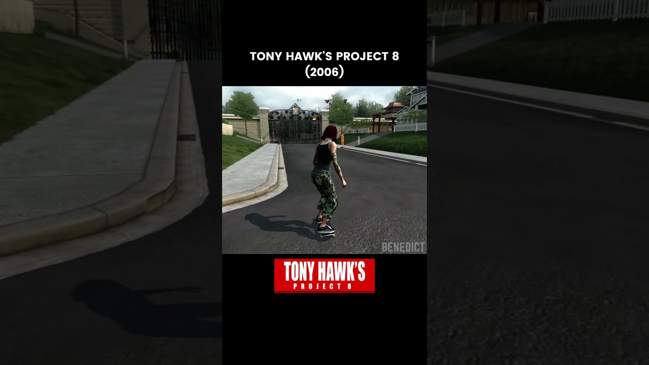 Tony Hawk&rsquo;s Games Evolution (1999-2025) #skate #gaming #thps
