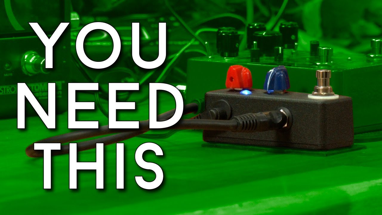 If you have a pedal board, buy this!