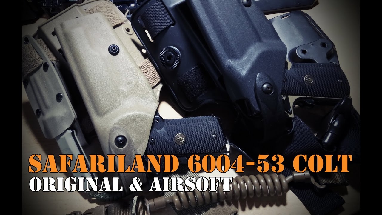 Кобура Safariland 6004-53 Colt (Original & Airsoft)