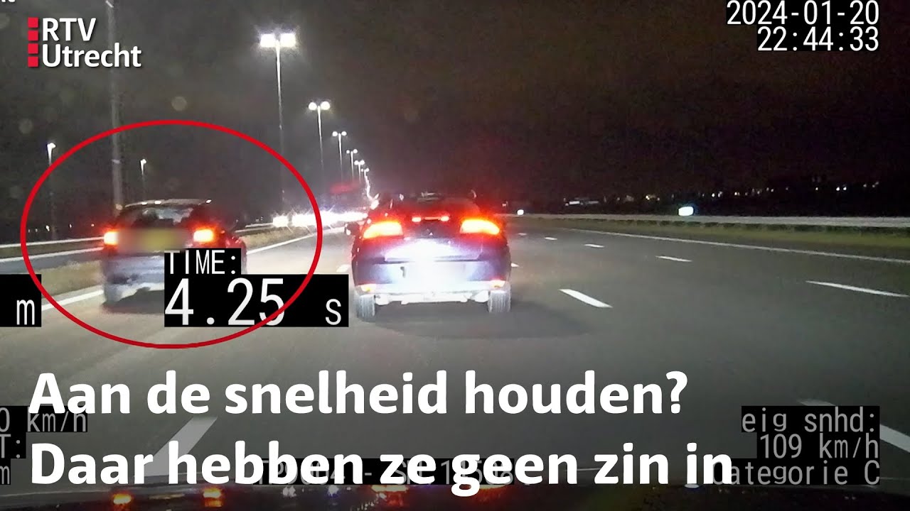 Verkeerspolitie: twee Audi's lappen verkeersregels aan hun laars | RTV Utrecht