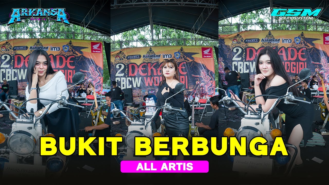 BUKIT BERBUNGA - ALL ARTIS ARKANSA ( LIVE AT CBCW WONOGIRI 2 DEKADE )