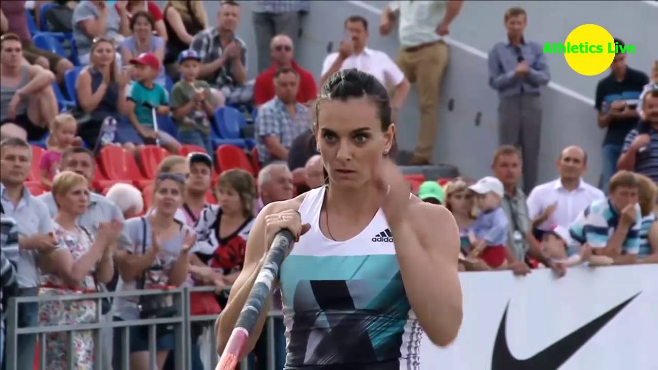 340 Elena Isinbaeva 4 90m Pole Vault HD Russian Championships 2016