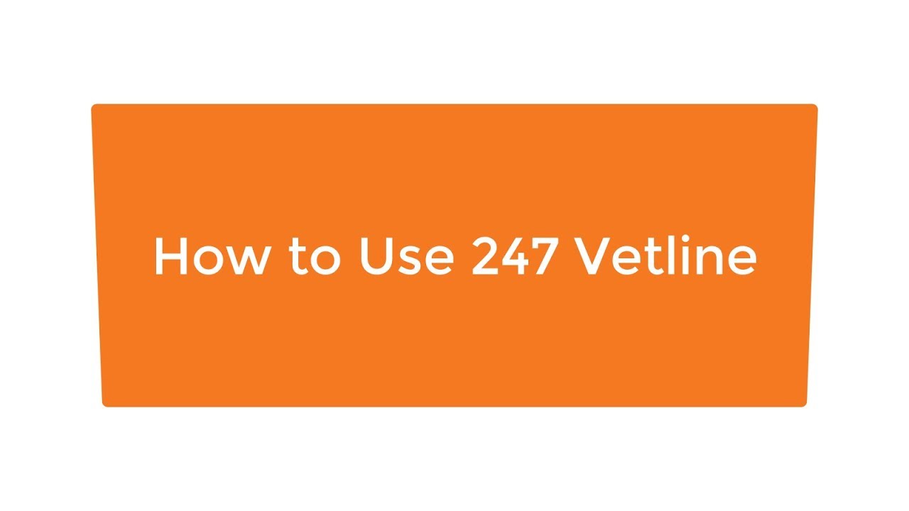 How to Use 247 VetLine on Microchip Central