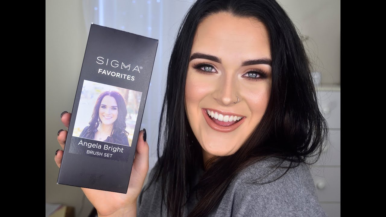 MY EYESHADOW BRUSH SET WITH SIGMA BEAUTY!