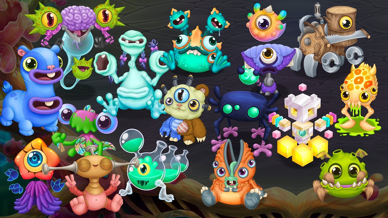 All Baby Fanmade Ethereal Workshop Full Song | My Singing Monsters | Monsters Box in Incredibox