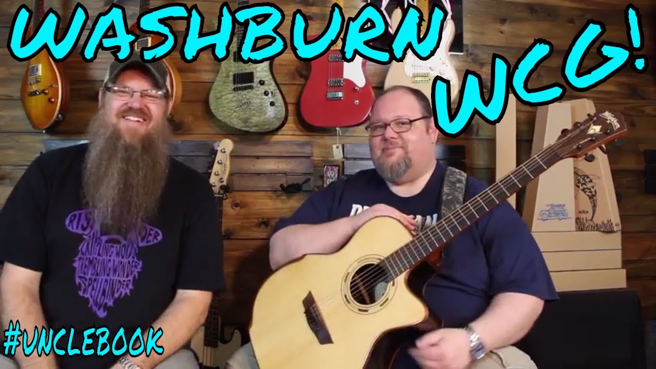 WASHBURN WCG25SCE 4 yr Review with Uncle Book!