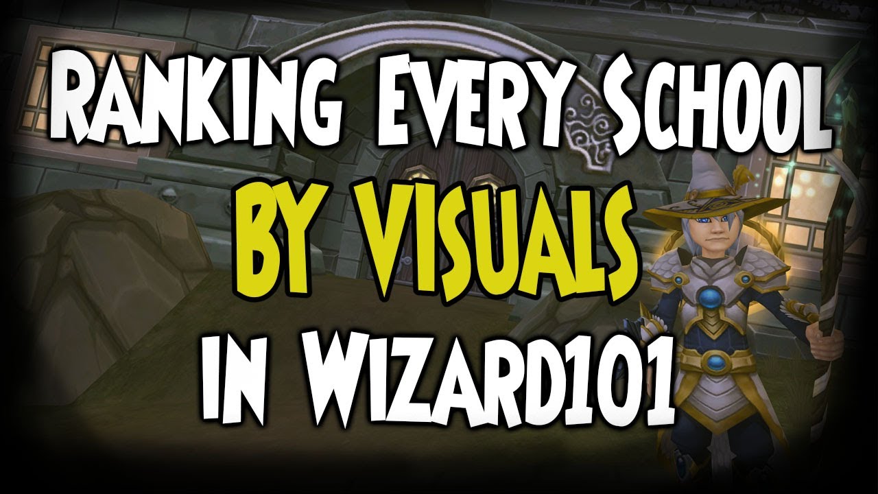 Ranking The Wizard101 Schools By Visuals