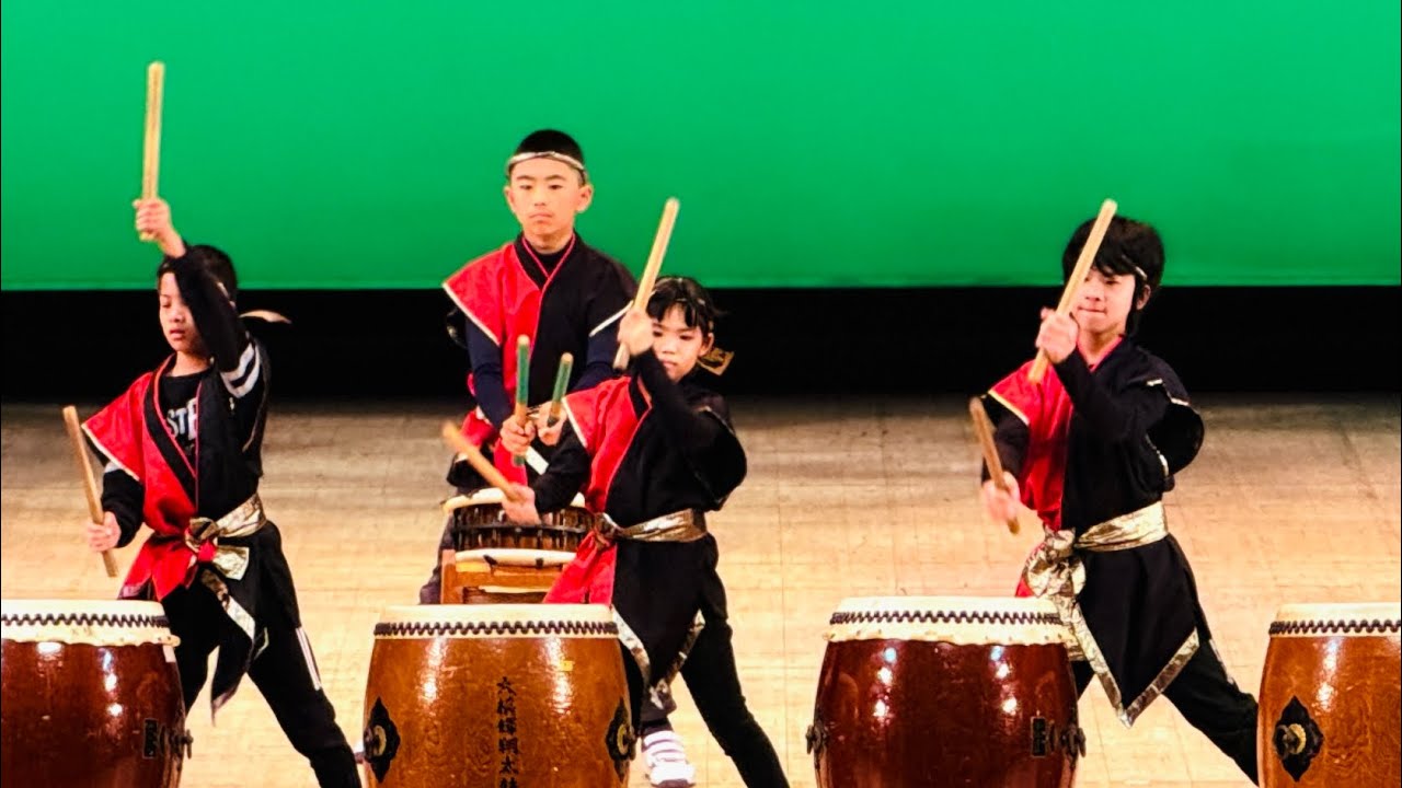 ［4K中央］大橋輝翔太鼓『清流上り打ち（演目）』第44回久留米市民合同芸能祭2026.01.25久留米シティプラザ ザ・グランドホール