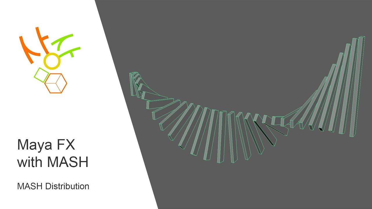 Maya FX with MASH - Distribution
