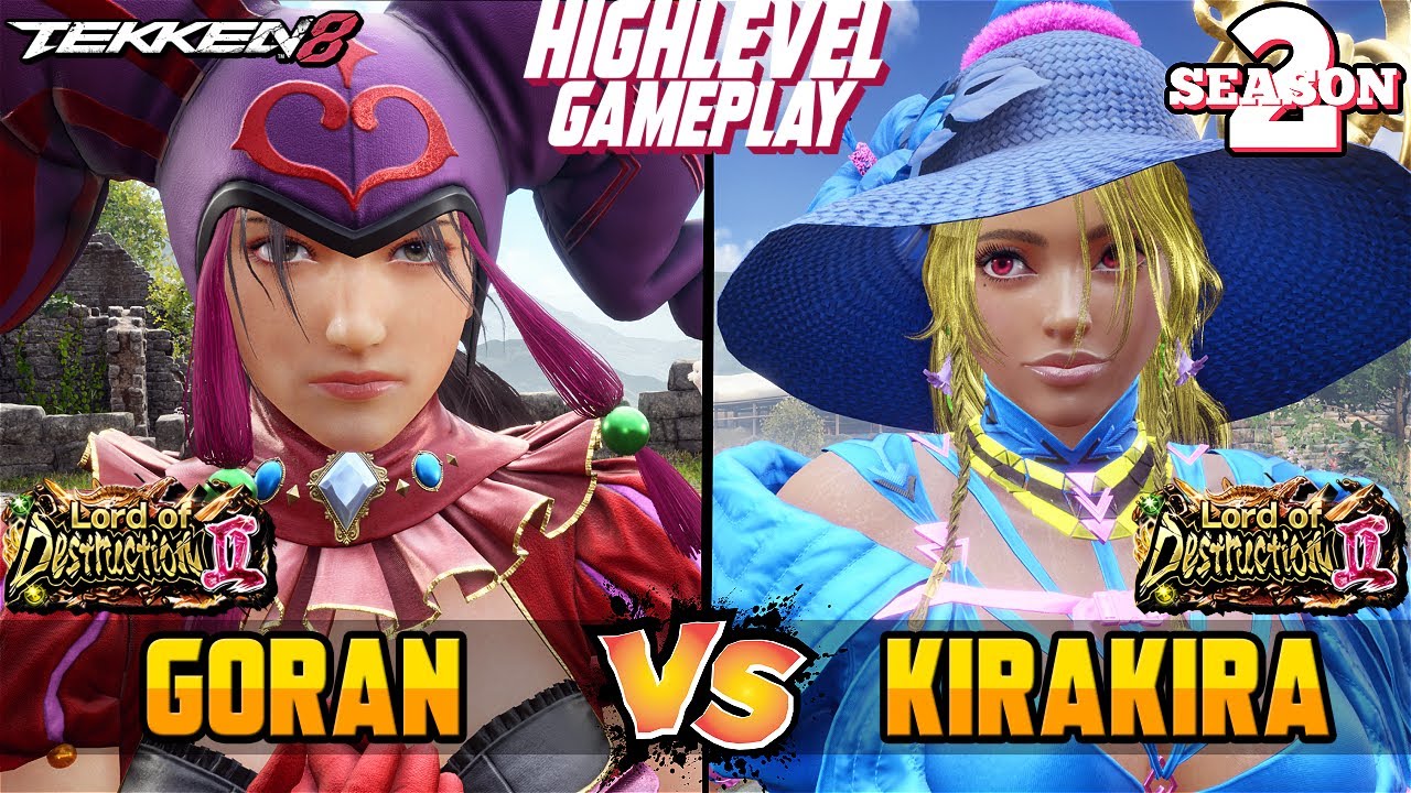 T8 &ndash; KIRAKIRA (Miary Zo) vs GORAN (Jun Kazama) &ndash; Tekken 8 High Level Showdown