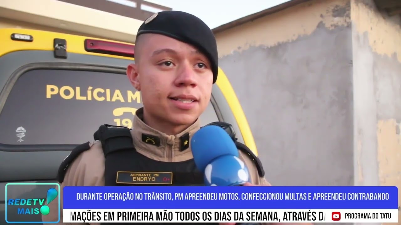 Durante operação lei seca multas e motos foram apreendidas