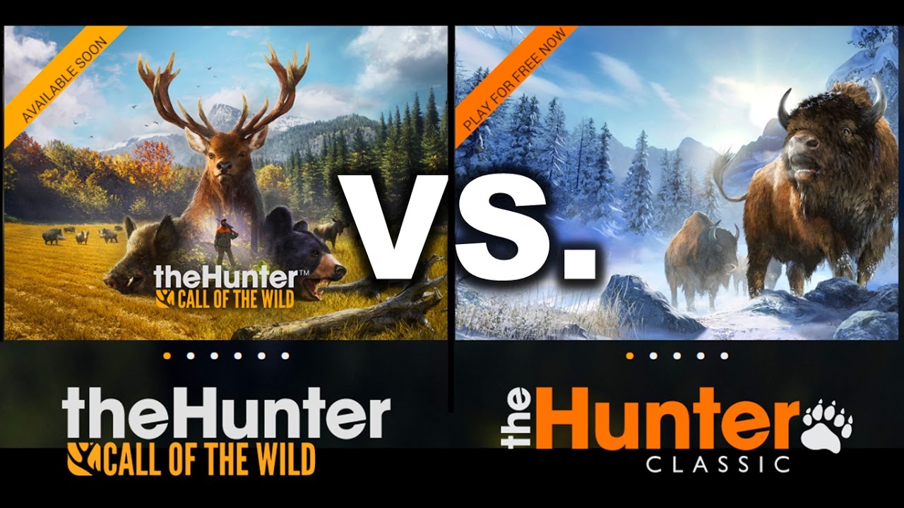 Call of the Wild vs. Classic Comparison - theHunter Hunting Games