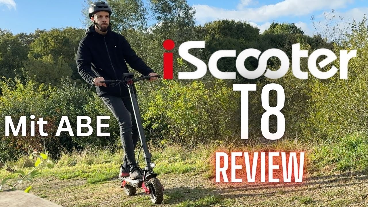 iScooter T8 Review - Off-Road E-Scooter mit ABE im Test