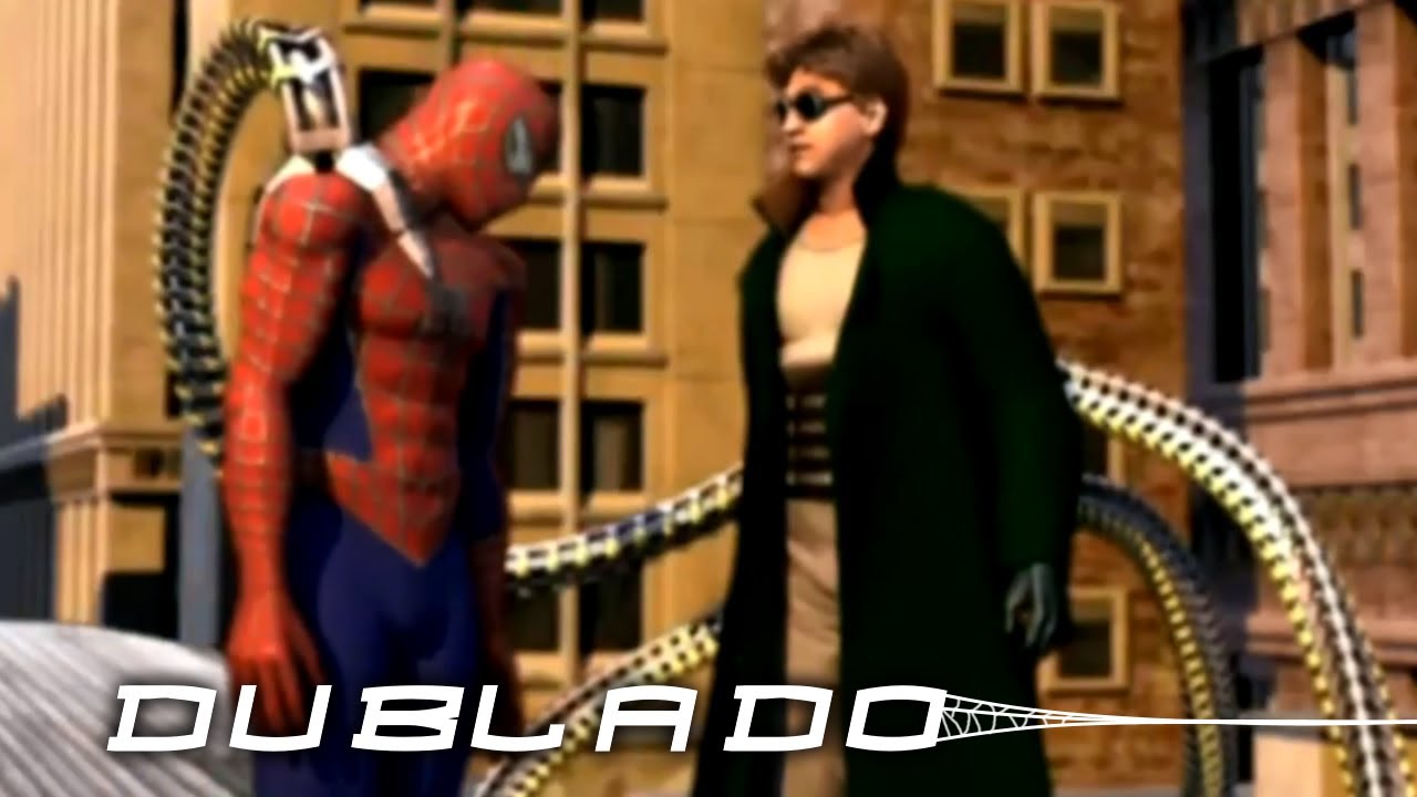 CENA DO TREM | Spider-Man 2 (jogo de PSP) | DUBLADO