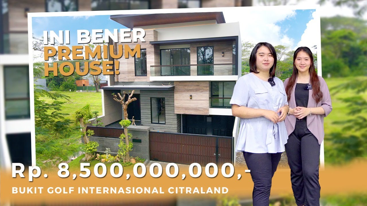PRESTIGE BANGET! RUMAH MODERN TROPIS BERKELAS DI KAWASAN ELITE BGI CITRALAND