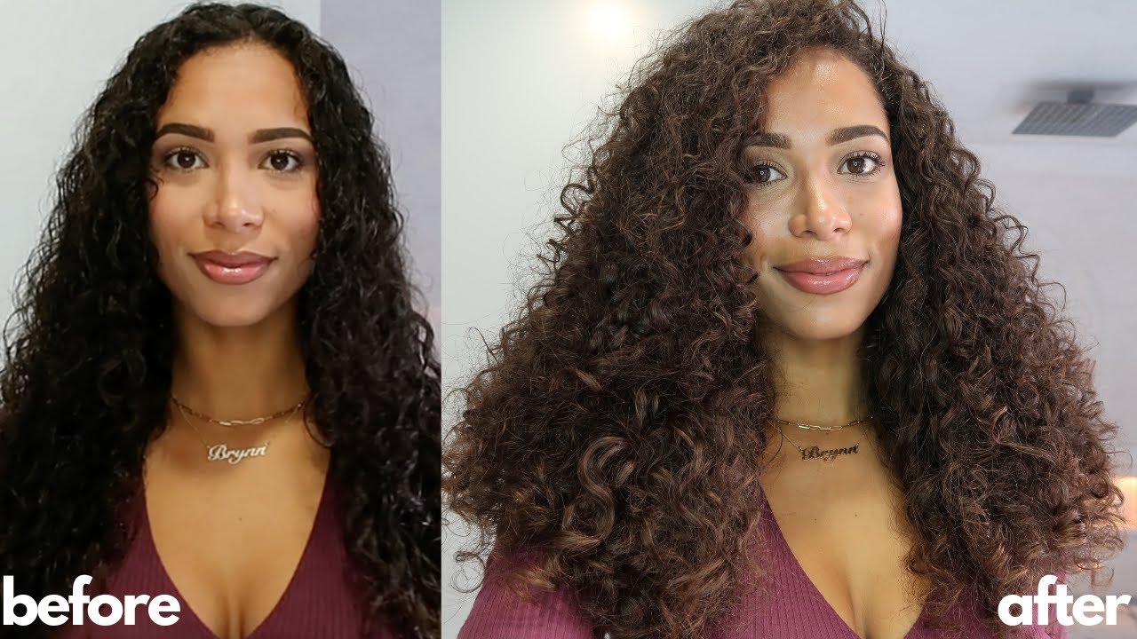 Curly Hair Routine for Frizz Free Volume | Aunt Jackie's Curl La La | How to Diffuse Curls | 3A / 3B